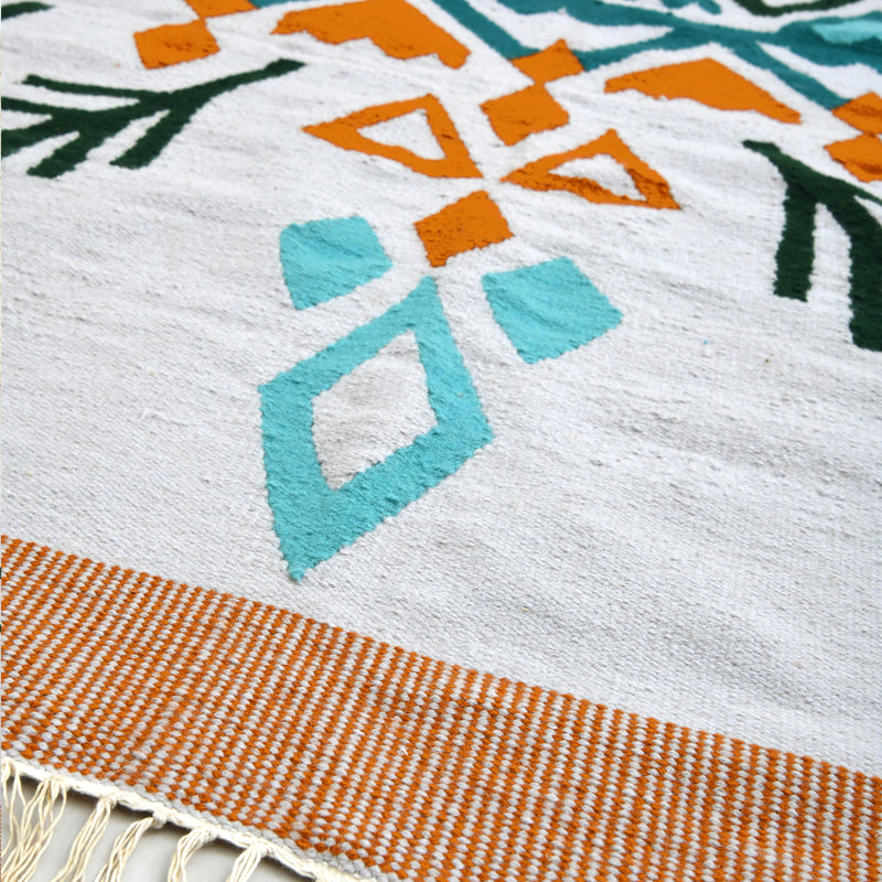 Mandala Handwoven Kilim Rug