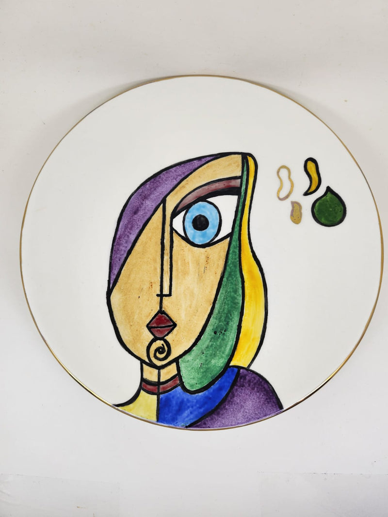 Kara Collection Porcelain Dinner Plate