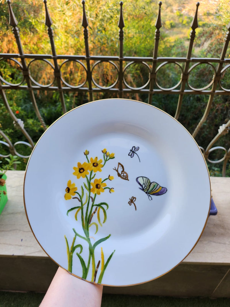 Garden Collection Porcelain Big Plate