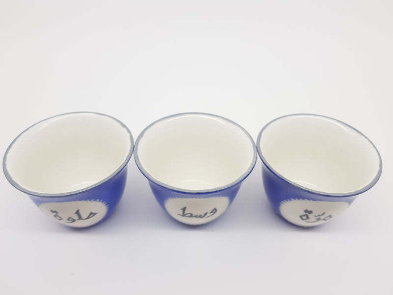 Hand Painted Traditional Coffee Cups