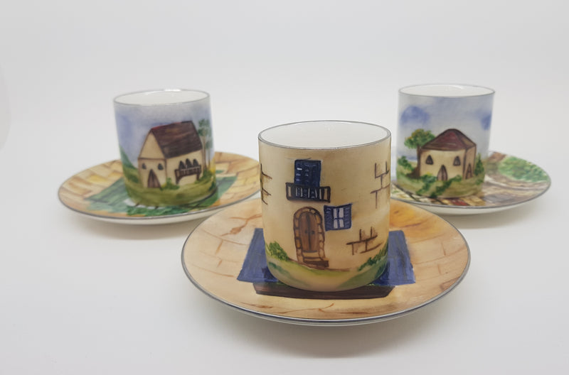 Hand Painted Lebanese Heritage Coffee Cups