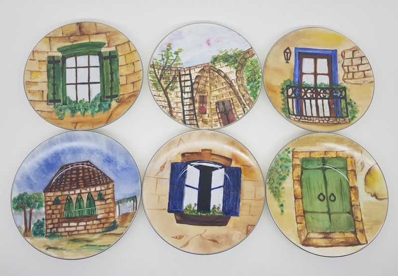 Hand Painted Lebanese Heritage Coffee Cups