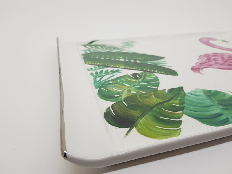 Hand Painted Tropical Tray