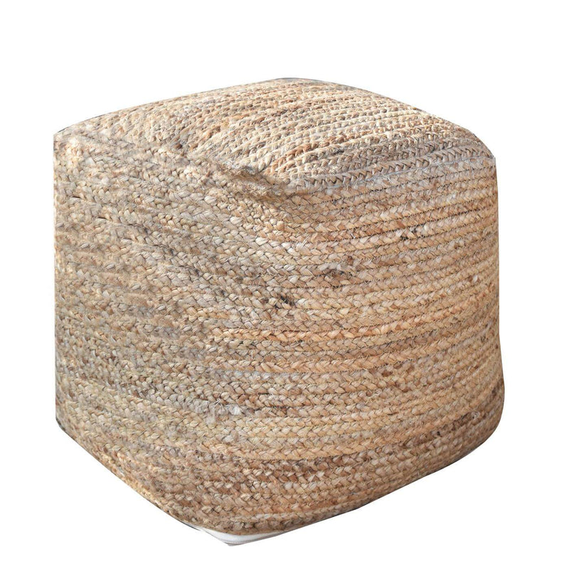 Handmade Natural Jute Pouffe