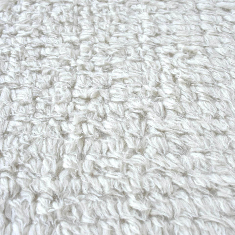Handtufted Wool White Rug